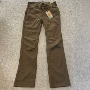 NWT prAna Halle Pant Womens 4 Regular (30x31) Slate Green Stretch Zion Hiking